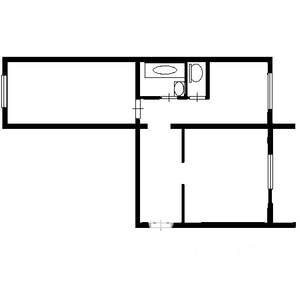 2-к квартира, на длительный срок, 58м2, 6/10 этаж