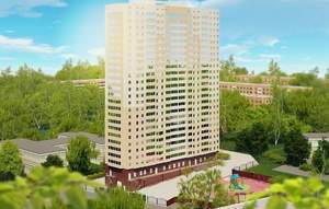 1-к квартира, на длительный срок, 40м2, 2/25 этаж