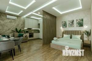 1-к квартира, посуточно, 43м2, 1/1 этаж
