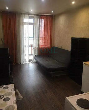 Студия квартира, на длительный срок, 20м2, 2/12 этаж