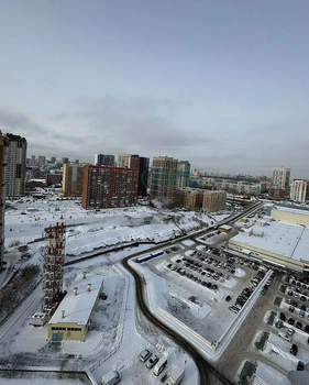 Студия квартира, на длительный срок, 24м2, 18/19 этаж