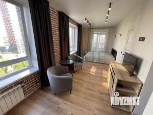 Студия квартира, на длительный срок, 37м2, 7/25 этаж