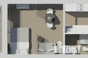 1-к квартира, посуточно, 30м2, 20/30 этаж