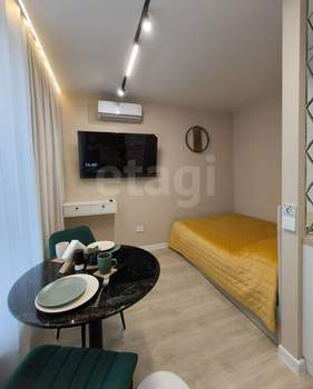 Студия квартира, на длительный срок, 26м2, 12/15 этаж