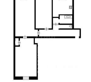 3-к квартира, на длительный срок, 60м2, 1/5 этаж