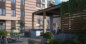 1-к квартира, на длительный срок, 44м2, 25/25 этаж