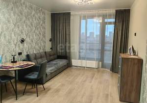 Студия квартира, на длительный срок, 34м2, 6/30 этаж