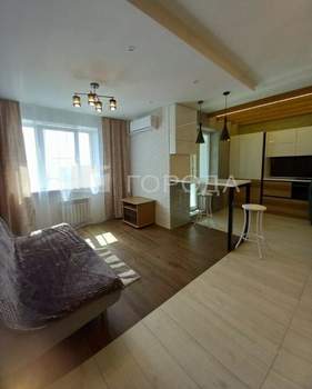 Студия квартира, на длительный срок, 37м2, 24/25 этаж