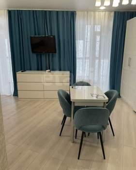 Студия квартира, на длительный срок, 37м2, 12/25 этаж