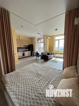 Студия квартира, на длительный срок, 39м2, 24/24 этаж