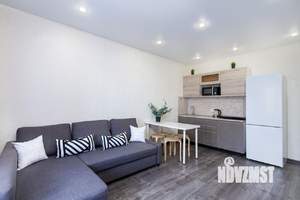 1-к квартира, посуточно, 44м2, 1/1 этаж