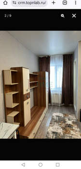 Студия квартира, на длительный срок, 20м2, 5/17 этаж