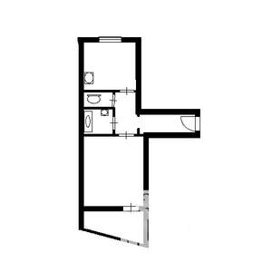 1-к квартира, на длительный срок, 37м2, 4/10 этаж