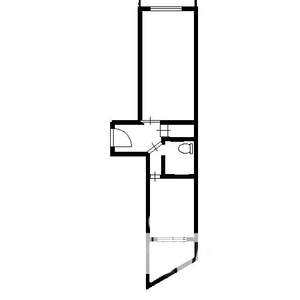 1-к квартира, на длительный срок, 32м2, 2/9 этаж