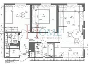 2-к квартира, на длительный срок, 69м2, 2/12 этаж