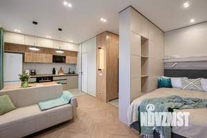 1-к квартира, посуточно, 28м2, 1/1 этаж