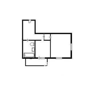 1-к квартира, на длительный срок, 45м2, 12/17 этаж