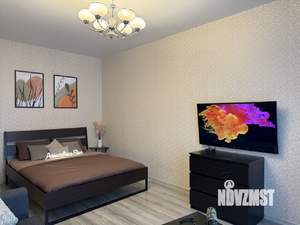 1-к квартира, посуточно, 37м2, 9/17 этаж