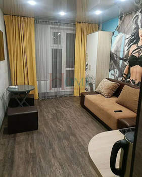 Студия квартира, на длительный срок, 21м2, 1/17 этаж