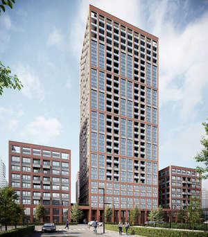 Студия квартира, на длительный срок, 25м2, 7/17 этаж