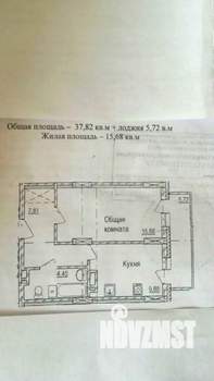 1-к квартира, на длительный срок, 38м2, 13/25 этаж