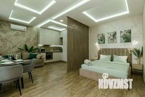 1-к квартира, посуточно, 40м2, 12/23 этаж