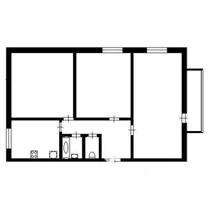3-к квартира, на длительный срок, 62м2, 2/9 этаж