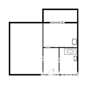 1-к квартира, на длительный срок, 32м2, 6/10 этаж