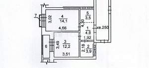 1-к квартира, на длительный срок, 39м2, 14/25 этаж