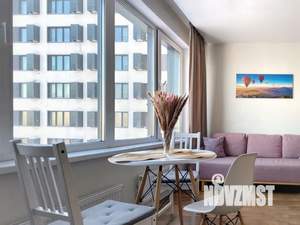 Студия квартира, посуточно, 35м2, 19/25 этаж