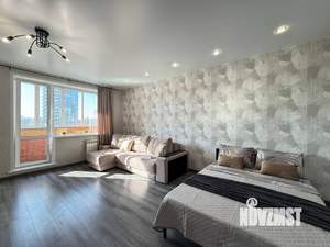 Студия квартира, посуточно, 40м2, 9/24 этаж