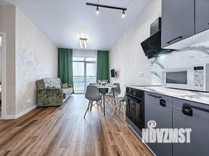 1-к квартира, посуточно, 42м2, 12/24 этаж