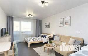 1-к квартира, посуточно, 40м2, 1/1 этаж