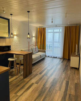 Студия квартира, на длительный срок, 35м2, 3/22 этаж