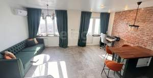 Студия квартира, на длительный срок, 40м2, 10/25 этаж