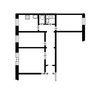 3-к квартира, на длительный срок, 67м2, 2/10 этаж