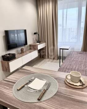 Студия квартира, на длительный срок, 25м2, 16/23 этаж