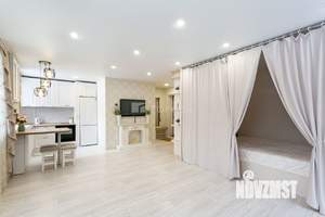 Студия квартира, на длительный срок, 41м2, 2/5 этаж