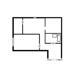 2-к квартира, на длительный срок, 60м2, 24/26 этаж