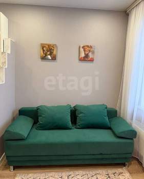 Студия квартира, на длительный срок, 22м2, 6/17 этаж