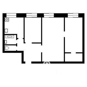3-к квартира, на длительный срок, 57м2, 6/9 этаж