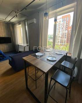 Студия квартира, на длительный срок, 34м2, 6/14 этаж