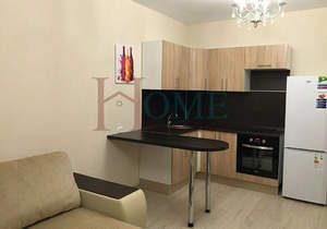 Студия квартира, на длительный срок, 28м2, 4/17 этаж