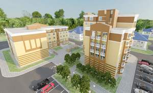 1-к квартира, на длительный срок, 52м2, 1/8 этаж