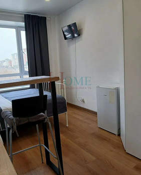 Студия квартира, на длительный срок, 18м2, 2/25 этаж