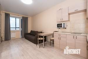 Студия квартира, на длительный срок, 27м2, 16/17 этаж