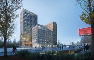 1-к квартира, на длительный срок, 32м2, 22/24 этаж