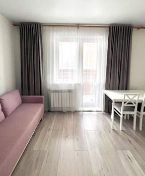 Студия квартира, на длительный срок, 33м2, 5/21 этаж