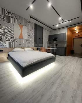 Студия квартира, на длительный срок, 28м2, 6/16 этаж