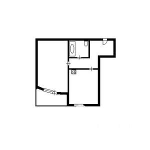 1-к квартира, на длительный срок, 45м2, 4/18 этаж